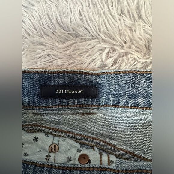 Lucky Brand Men’s 221 Slim Fit Blue Jeans - Picture 4 of 6